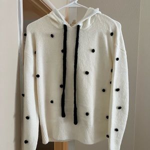 Hem & Thread Polka Dot Hoodie